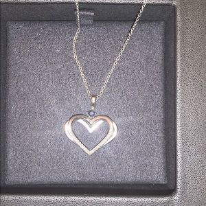 Blue sapphire vera wang necklace